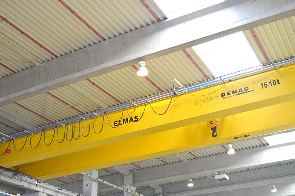Industrial cranes - Elmas Brașov