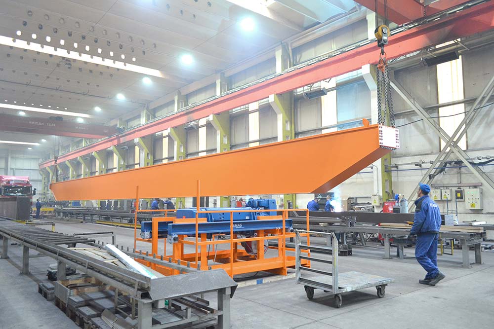 Production of industrial cranes - Elmas Brașov